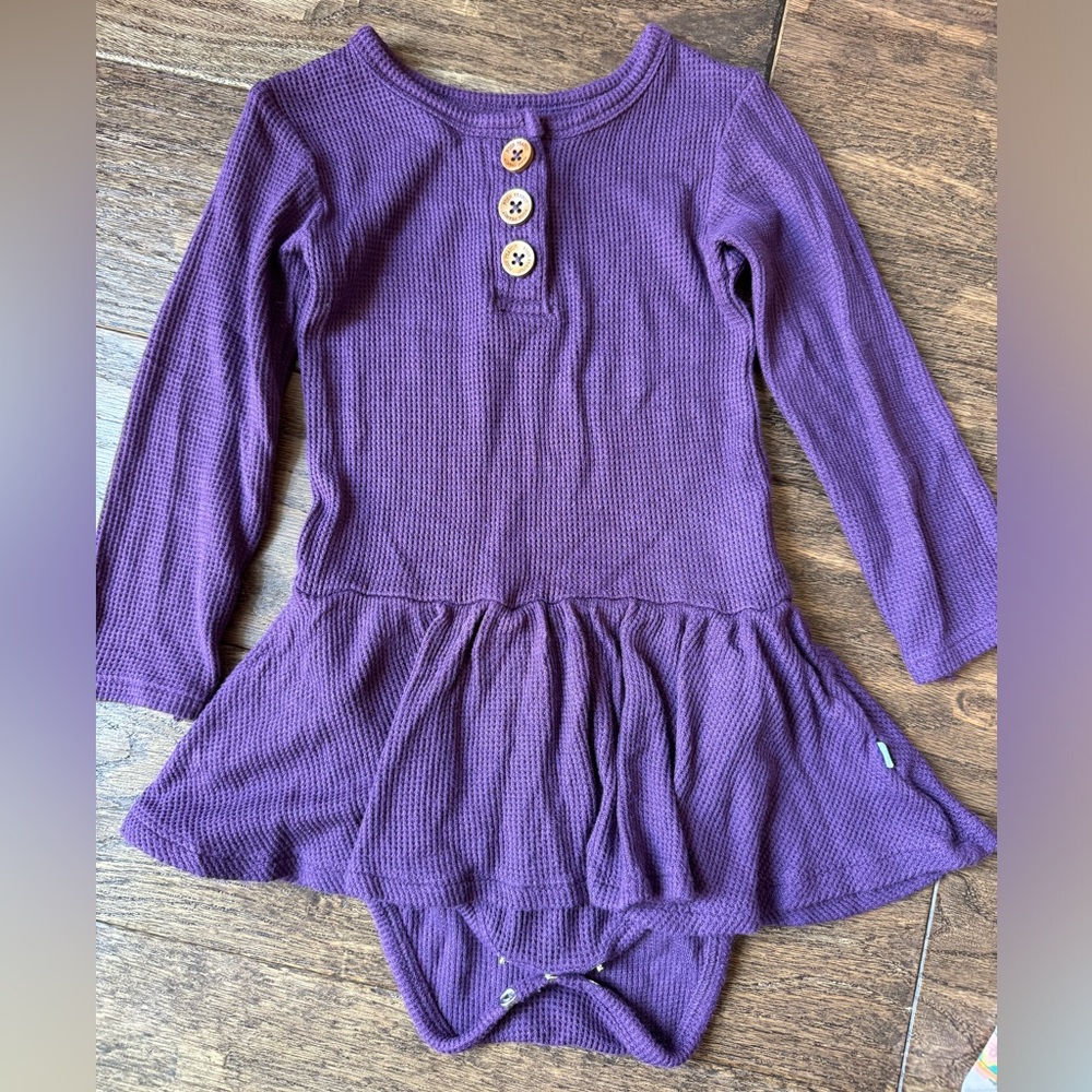 Bamboo Posh Peanut 2T Twirl Bodysuit